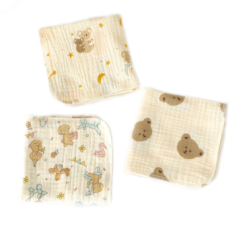 宝宝纯棉纱布小方巾新生儿四层防吐奶口水巾婴儿洗脸洗澡手帕毛巾,淘宝优惠券,粉丝福利购,淘宝优惠卷