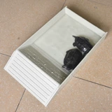 Бассейн с новой черепаховой водой Половина вода для черепах бассейн кормление желтая края коробка черепаха бассейн пить бассейн ванна ванна