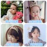 Детский аксессуар для волос, шпильки для волос, корона, ободок, повязка на голову для принцессы, заколка для волос, подарок на день рождения