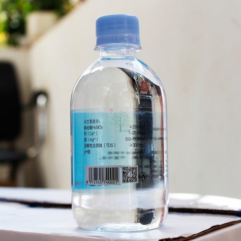 硅立方天然硅素水硅露水350ml*24瓶弱碱性矿泉水高档矿泉水-图0