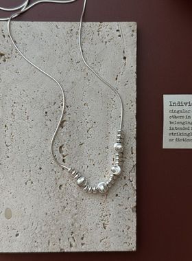 S925纯银韩版小众设计感满天星