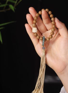 桂花合香珠手串女非遗中药