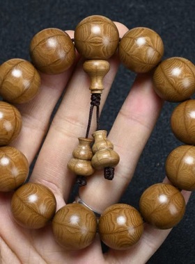 精品六道木手串车挂手持老料降龙木佛珠手串手链男女文玩念珠挂件