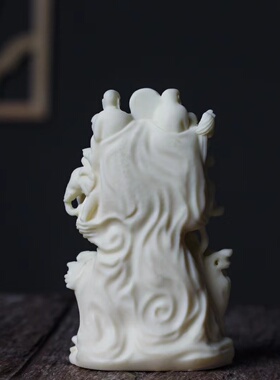 象牙果十八罗汉摆件家居装饰招财风水工艺品文玩人物神像罗汉摆件