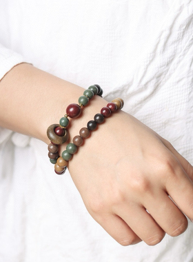 五行合香珠手串天然中药手工制作