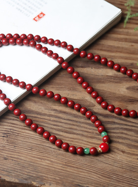 花蕊夫人中药合香珠多圈手串玫瑰花草本泥珠古法手链冷凝手持念珠