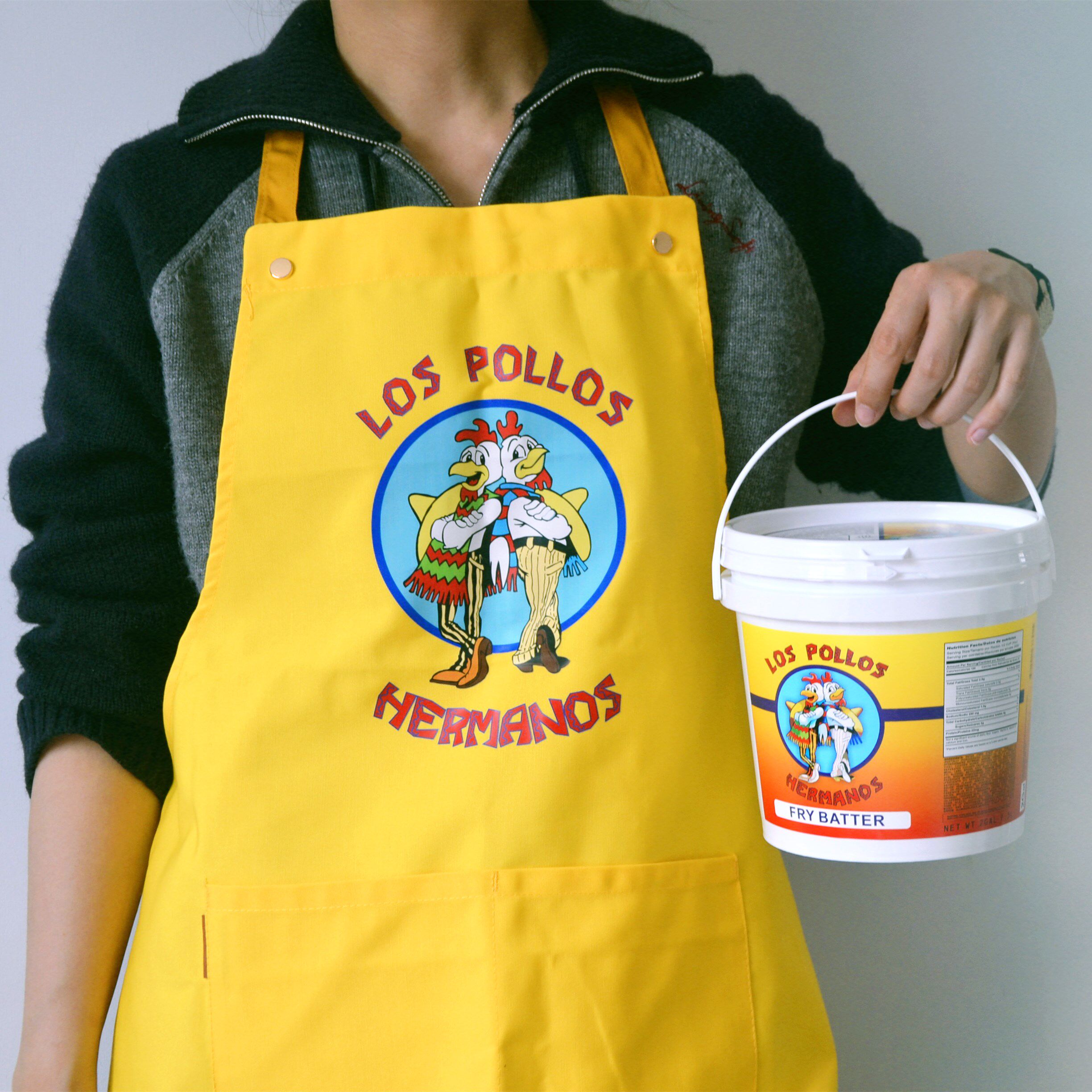 绝命毒师BetterCallSaul炸鸡店lospollos同款食品级塑料收纳桶,淘宝优惠券,粉丝福利购,淘宝优惠卷