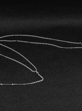 百搭钛钢毛衣链肖战同款