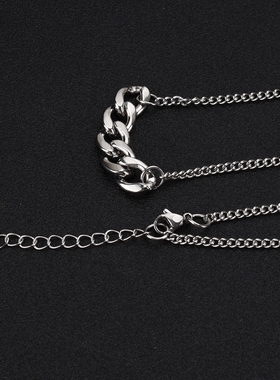 潮牌金属女生街头不掉色项链