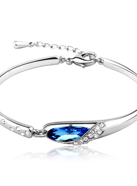 玻璃鞋公主风优雅夏日奥地利水晶