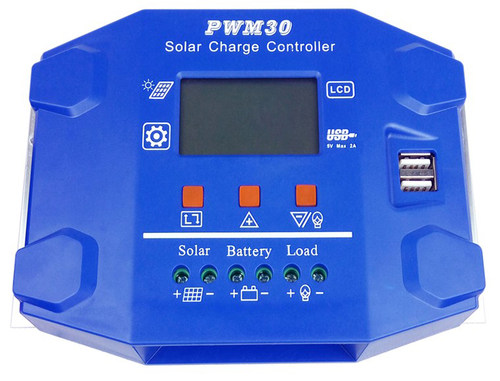 尚高太阳能电池板光伏发电12V24V48V胶体蓄电池控制器充电器 - 图3