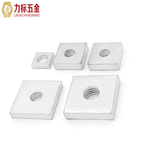 长方型螺母 长方形螺帽铝型材专用配件滑块螺母 M3M4/M5/M6/M8M10 - 图3