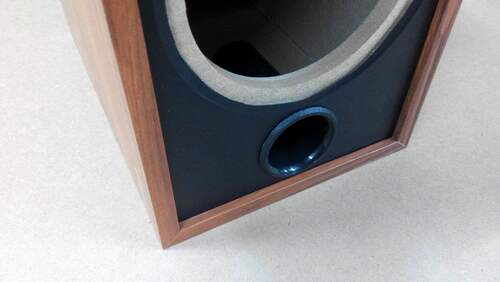 4寸全频音箱空箱体低音炮木质hifi木箱DIY无源音箱喇叭外壳订做孔 - 图1