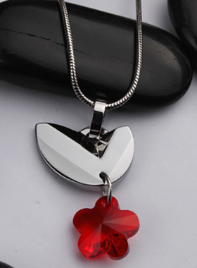 钨金原创设计风配饰送女友吊坠