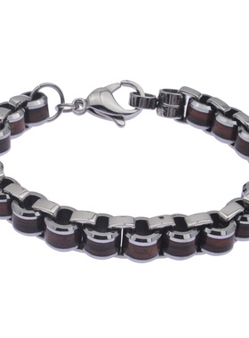 钨金高档配饰手链送男友礼物