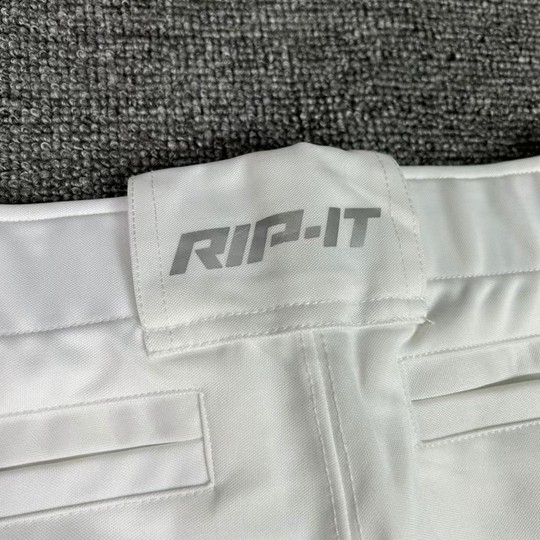 美版专业七分棒球裤比赛训练运动裤男女青少年儿童白灰黑藏青