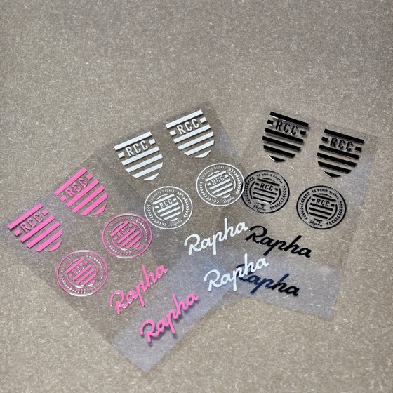 RAPHA RCC road bike rack decorative waterproof sticker