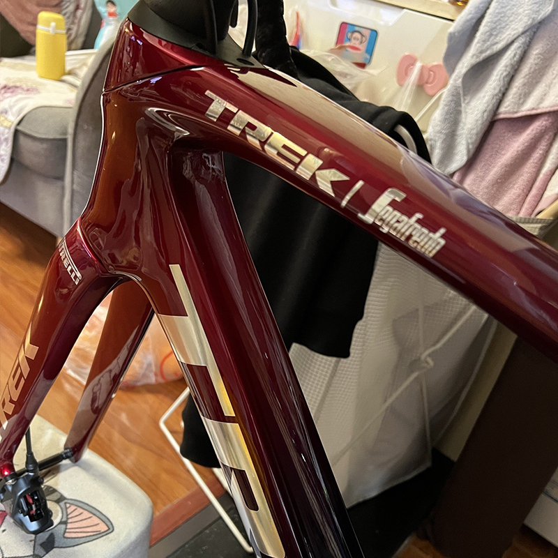 新款崔克TREK EMODA MADONE SLR车架贴纸车队版环法公路车贴纸-图2