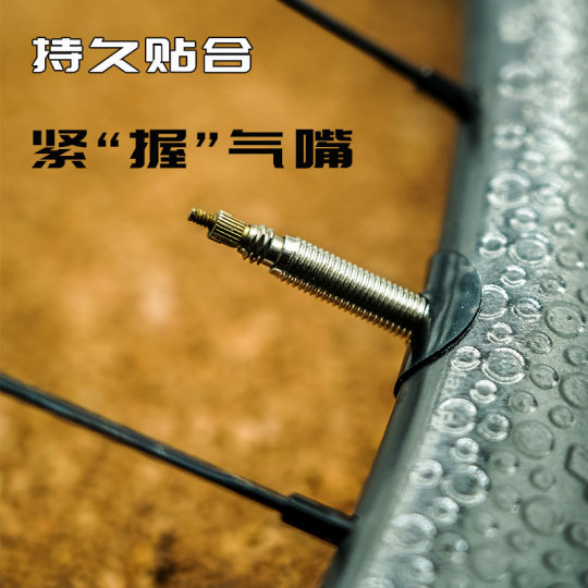 公路车山地车气门芯气贴纸垫片 碳刀气嘴帖垫片 管胎法嘴延长嘴垫