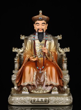 树脂祝福中式家用四大家族摆件