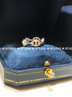 百搭不过时纯银形状镂空戒指