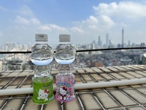 Spot 2015 Hello kitty Mineral water bottle empty bottle a collection for use