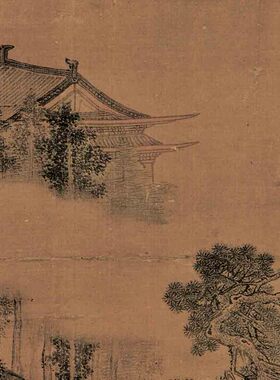 明清古典装裱画芯复制品艺术客厅