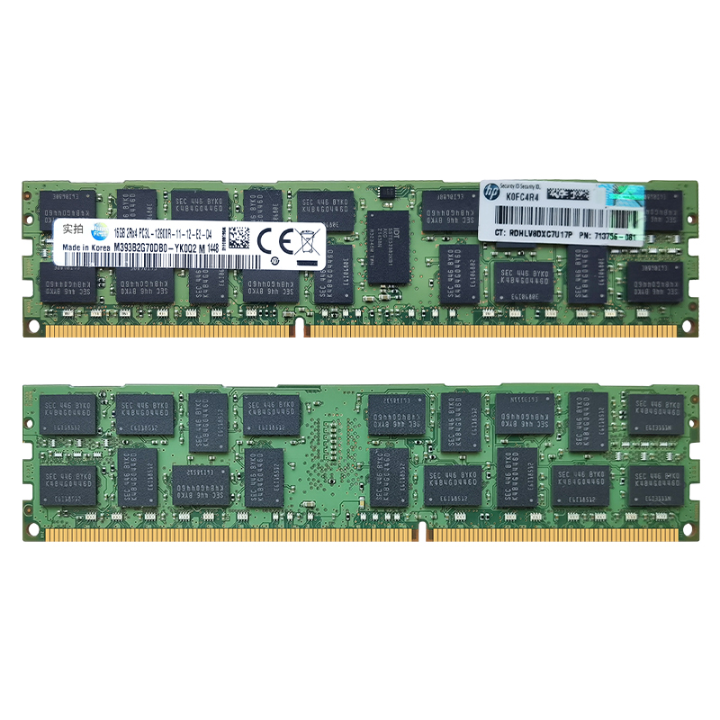 服务器三星DDR3L 8G 16G 1600 1333 REG ECC 低电压 三代内存条 - 图3