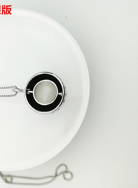 结爱千岁大人的初恋媚珠复古锁骨链夜光镀银宋茜关皮皮同款项链