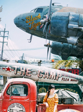 模型商场美陈工业风创意摆件