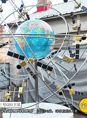 中国北斗组网卫星导航系统模型