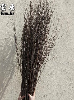 分枝手工插干造型小花瓶白桦树
