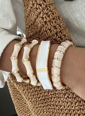 新中式国风竹节手镯女小众设计感高级轻奢气质百搭手环手饰