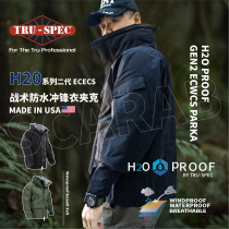 TRU-SPEC Iron Plate Waterproof Coat H20 Series 2nd Generation ECWCS Submachine Clothing Windproof Warm Jacket Man