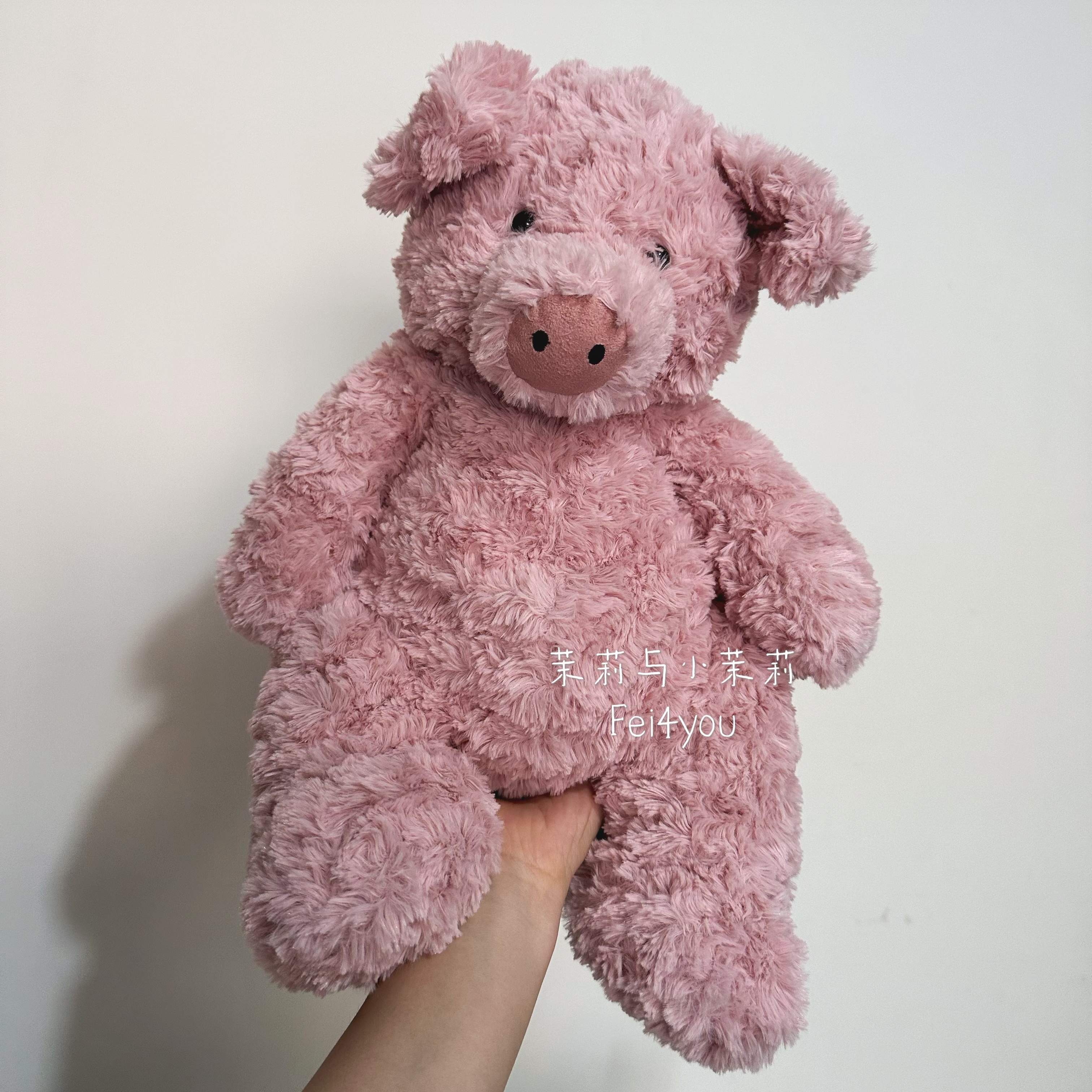 英国正品jELLYCAT巴纳布斯小猪宝宝柔软毛绒安抚玩具玩偶公仔礼物 - 图2