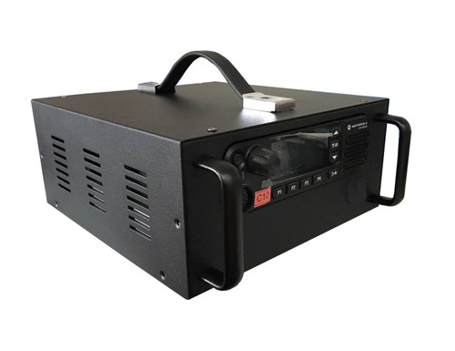 适配摩托罗拉XIR M8668 m8668i数字车台专用基地台机箱电源机柜 - 图0