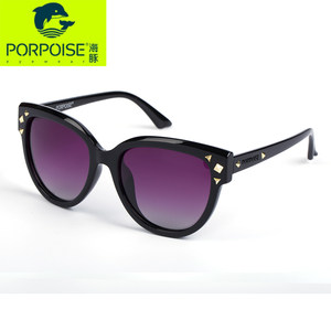 2021新款潮海豚太阳镜女眼镜偏光墨镜可配近视大脸显瘦小脸圆脸
