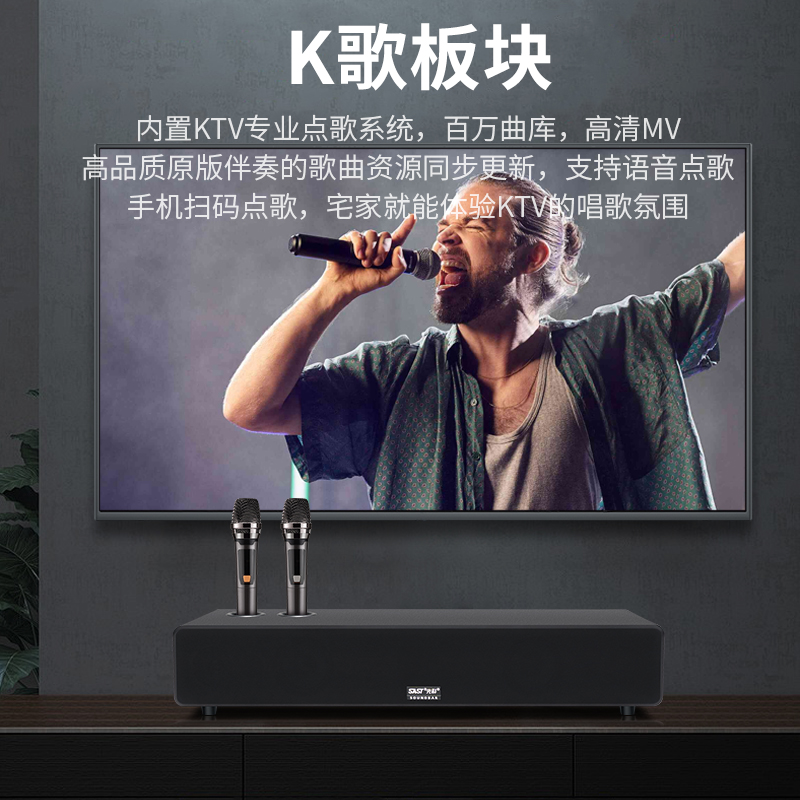 German all-wooden home theater speakers