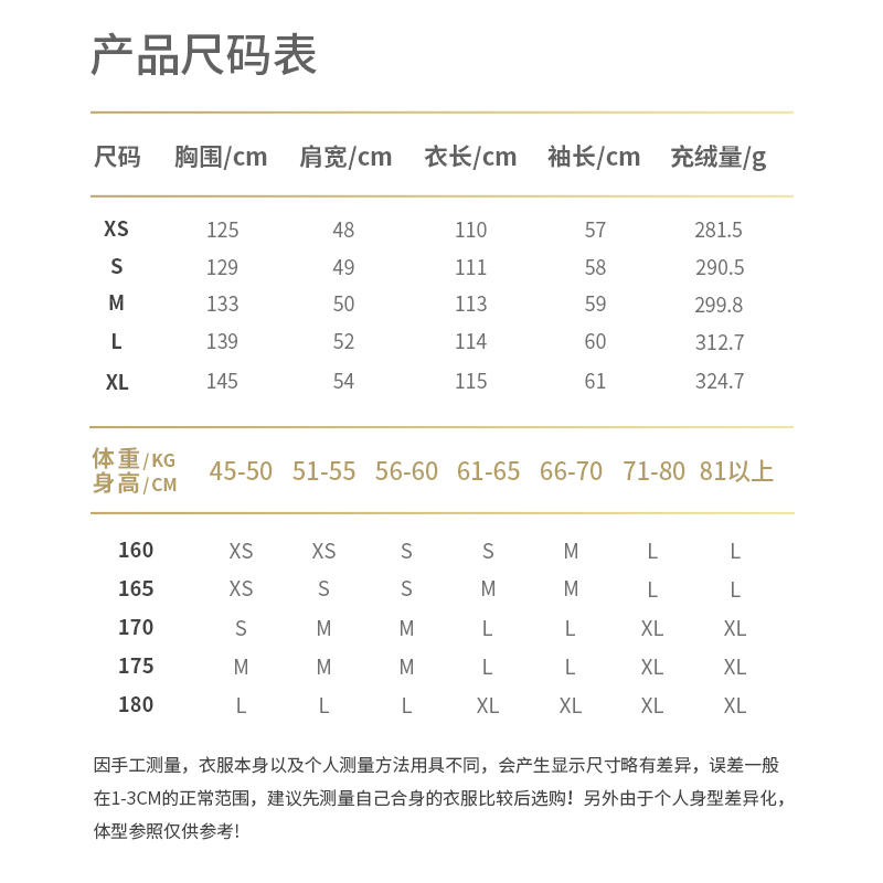 WOLSEY女士运动羽绒大衣廓形羽绒外套秋冬保暖长款过膝羽绒服 - 图3