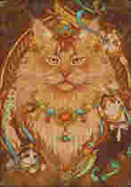 Cross stitch pattern Grand full drawings xsd redrawing Saga source files 14837-1 kittens