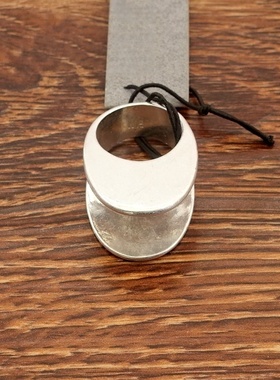 西洋欧美风设计师腔调森女文艺范潮人别致时尚几何造型银色戒指环