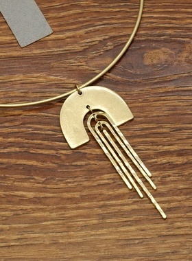 西洋欧美风设计师腔调森女文艺嘻哈朋克摇滚范潮人项圈