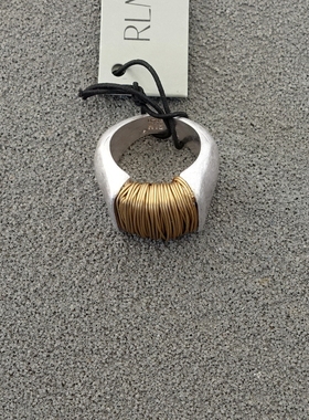 拉睦RLM SOHO手工缠丝设计师腔调森女文艺嘻哈朋克摇滚范潮酷戒指