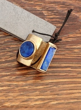 镶嵌石头设计师腔调森女文艺范西洋欧美风网红潮人戒指环