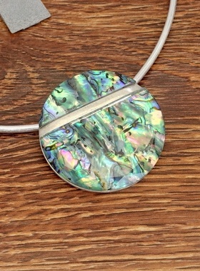 幻彩鲍贝设计师腔调森女文艺范度假摄影宴会派对舞台秀场个性项圈