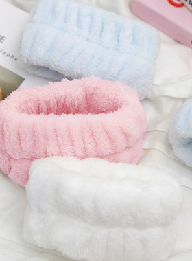 洗脸手腕带吸水神器洗漱胳膊袖口防挡湿手环袖套运动擦汗吸汗护腕