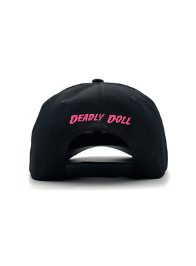 正品DeadlyDollLOGO刺绣棒球帽