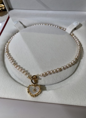 高级感淡水珍珠项链时尚气质