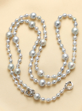 925纯银正品海水珍珠项链高级感