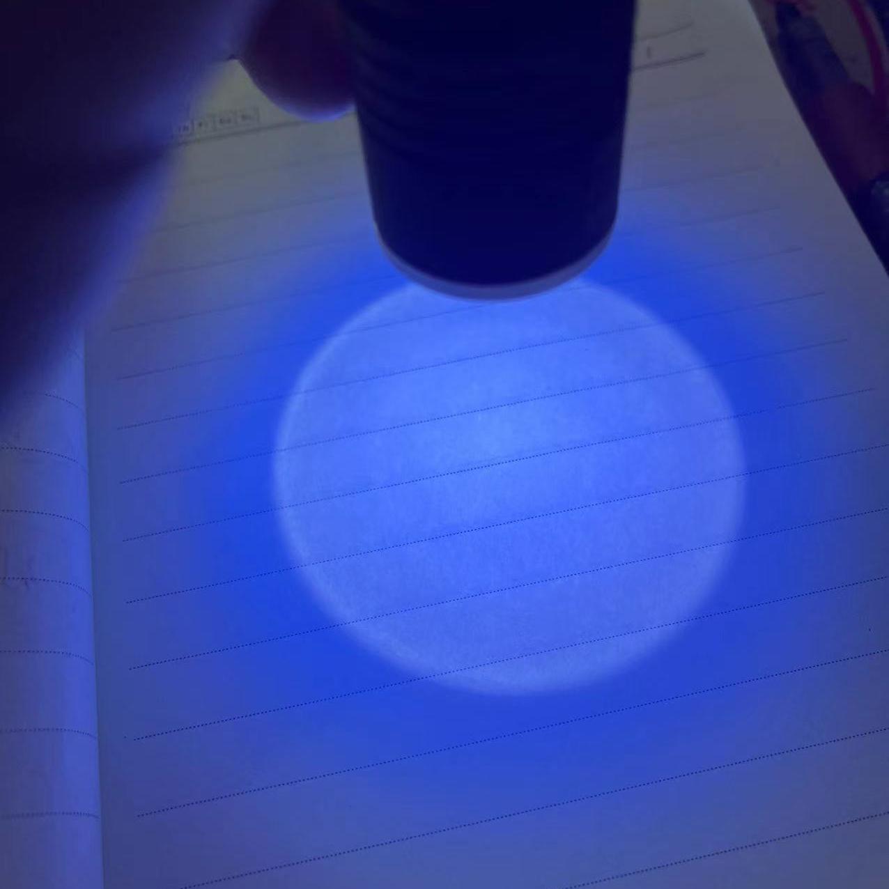 可见光LED手电筒450nm440nm430nm420nm科研实验激发光源 波长可选 - 图2